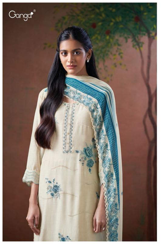 Ganga Hayla 3305 catalog salwar patterns