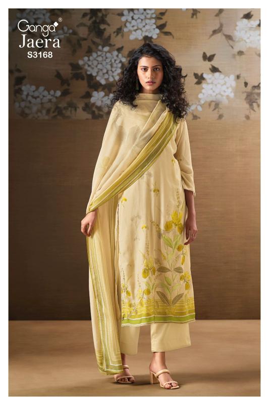 Ganga Jaera 3168 Catalog suits wholesaler in delhi with price