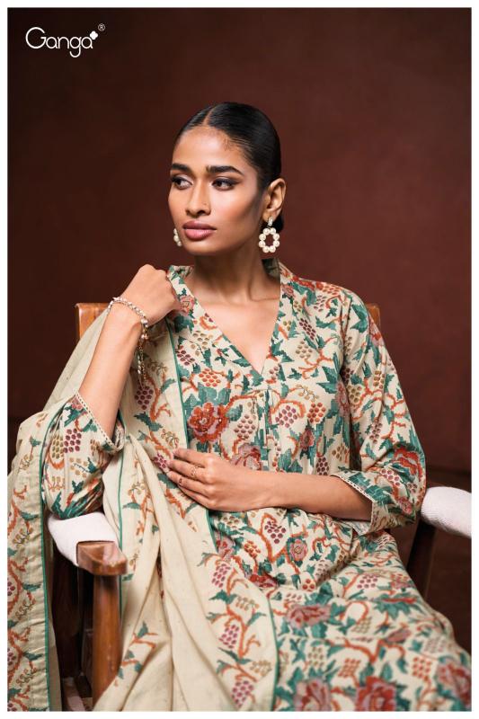 Ganga Kalishia 3200 Catalog daily wear suit sets