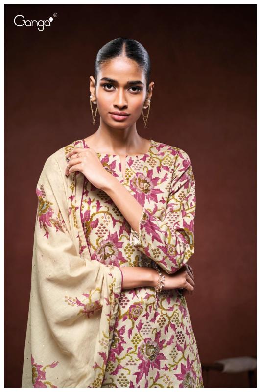 Ganga Kalishia 3200 Catalog daily wear suit sets