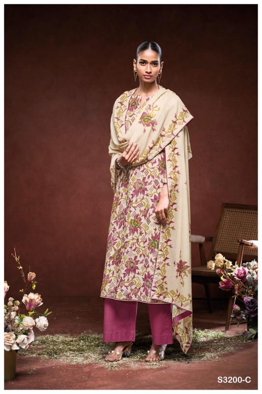 Ganga Kalishia 3200 Catalog daily wear suit sets