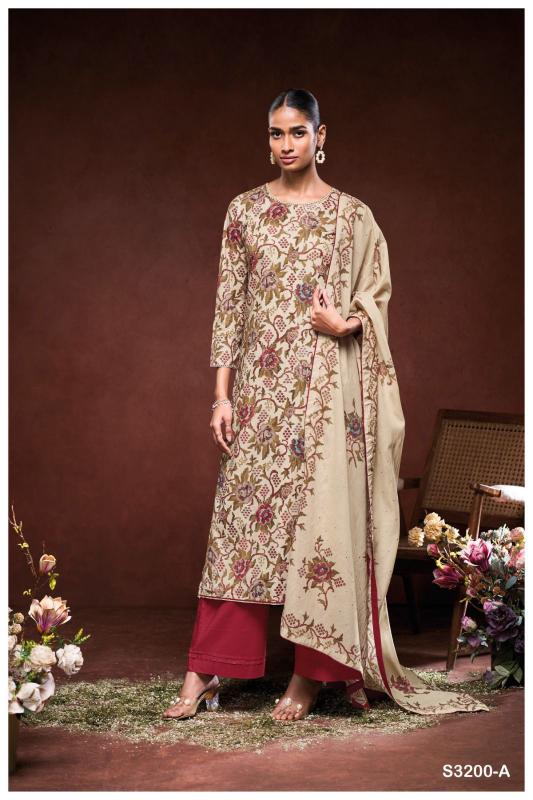 Ganga Kalishia 3200 Catalog daily wear suit sets
