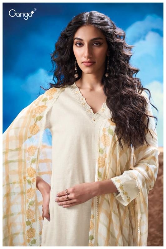 Ganga Lakita 3290 catalog pakistani cotton suits online india