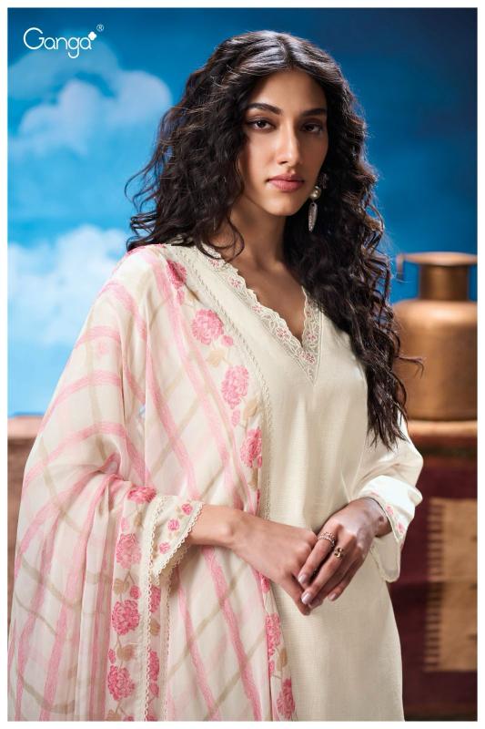 Ganga Lakita 3290 catalog pakistani cotton suits online india