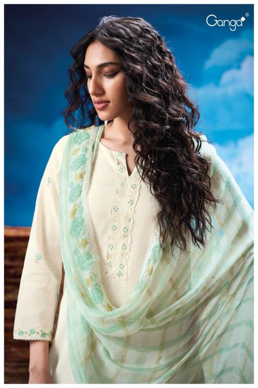 Ganga Lakita 3290 catalog pakistani cotton suits online india