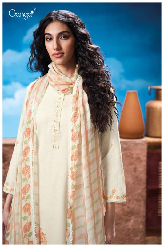 Ganga Lakita 3290 catalog pakistani cotton suits online india