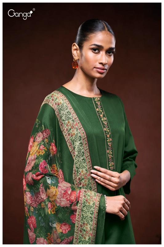 Ganga Mikenna 3238 Catalog winter suits ethnic pakistani buy online