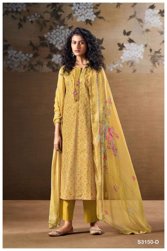 Ganga Orah 3150 Catalog salwar kameez suits wholesale online