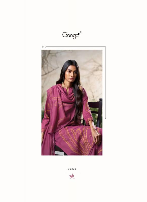 Ganga Sencia Catalog buy pakistani cotton suits online