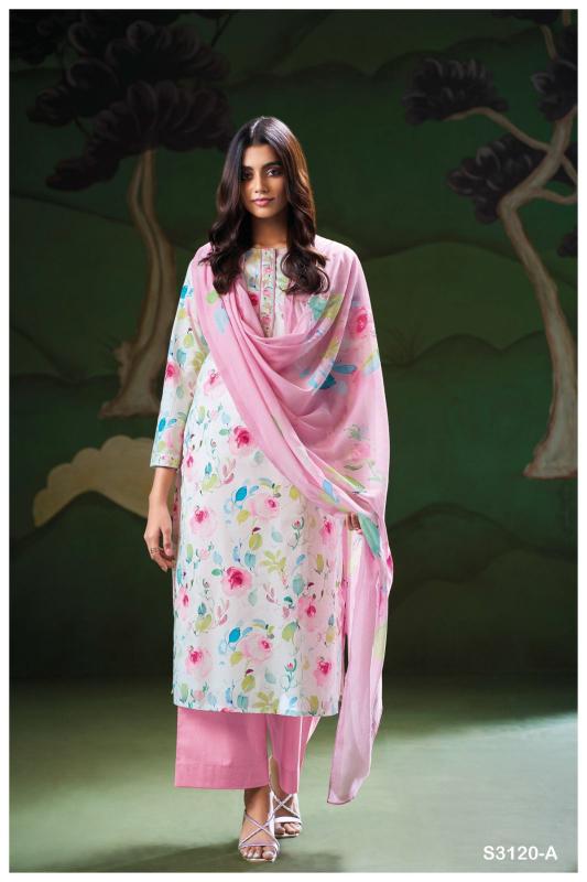 Ganga Trikaya 3120 Catalog salwar suit for women party wear with dupatta