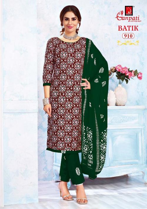 Ganpati Batik Pant Vol-9 – Kurti Pant With Dupatta - Wholesale Catalog
