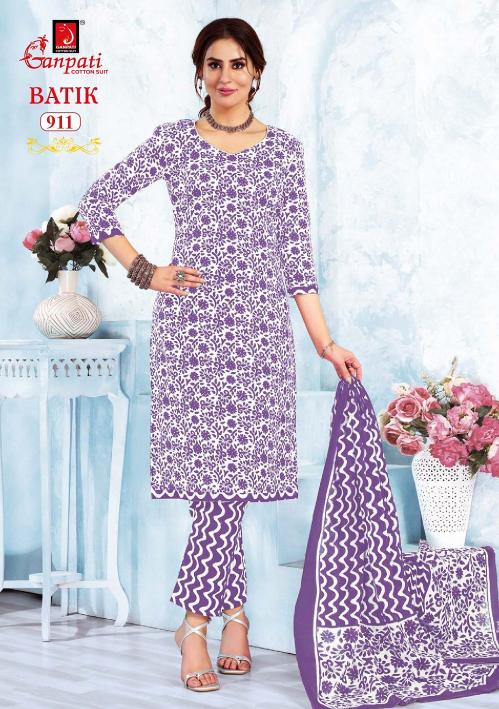 Ganpati Batik Pant Vol-9 – Kurti Pant With Dupatta - Wholesale Catalog