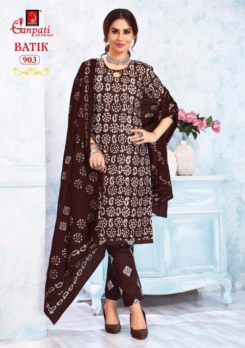 Ganpati Batik Pant Vol-9 – Kurti Pant With Dupatta - Wholesale Catalog