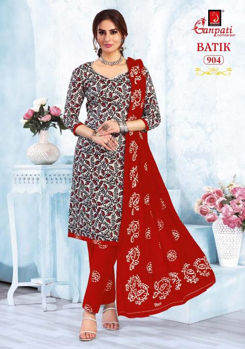 Ganpati Batik Pant Vol-9 – Kurti Pant With Dupatta - Wholesale Catalog