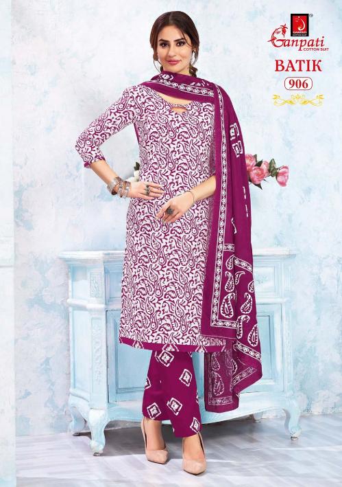 Ganpati Batik Pant Vol-9 – Kurti Pant With Dupatta - Wholesale Catalog