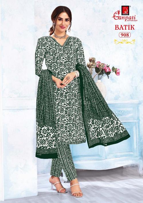 Ganpati Batik Pant Vol-9 – Kurti Pant With Dupatta - Wholesale Catalog