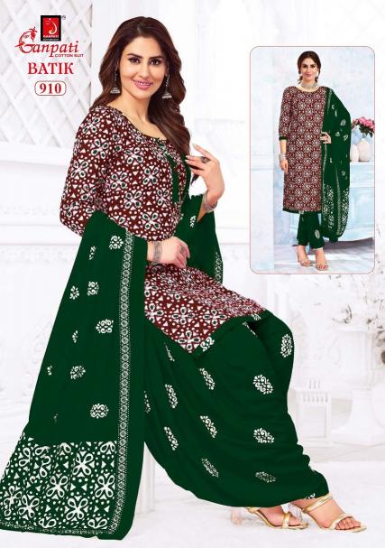 Ganpati Batik Vol-9 – Dress Material - Wholesale Catalog