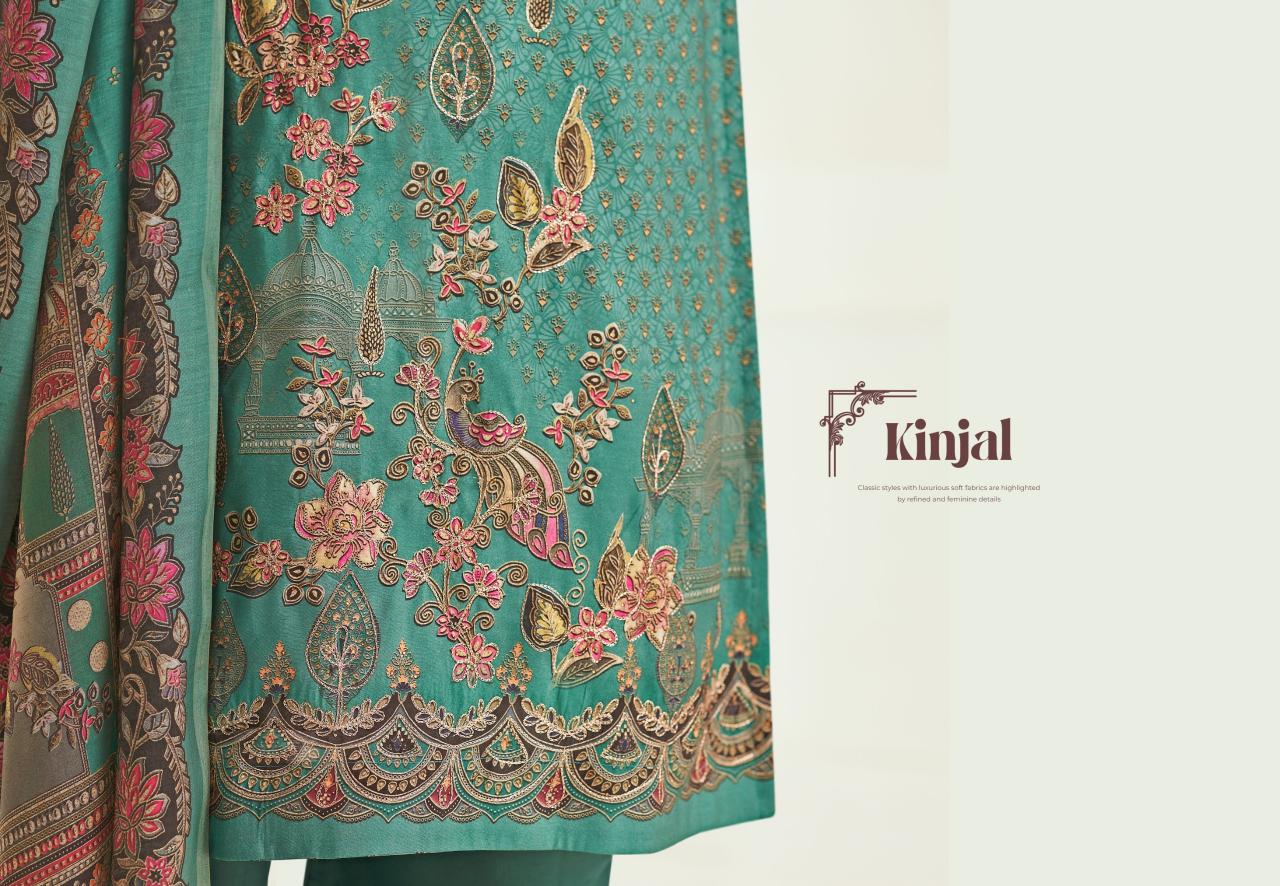 Glossy Simar Kinjal 9141A to 9141D Catalog Salwar suit wholesale catalogs