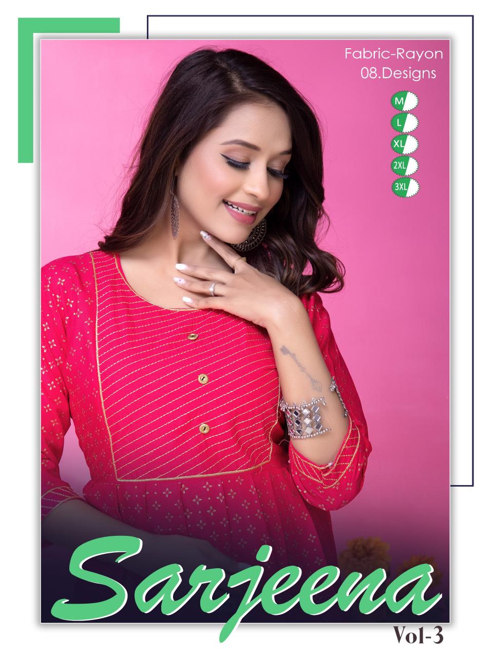 Golden Sarjeena VOL 3 catalog wholesale kurti
