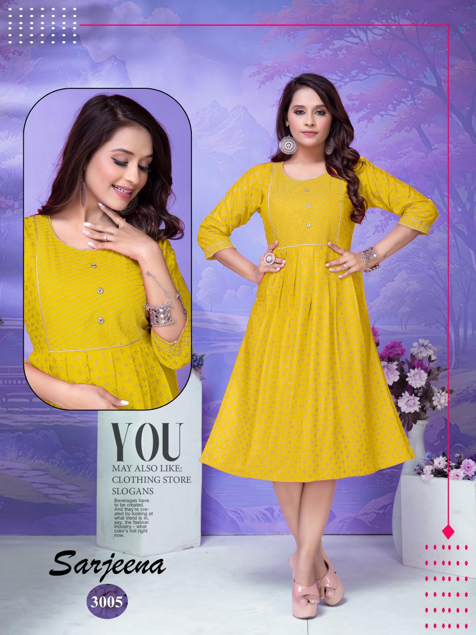 Golden Sarjeena VOL 3 catalog wholesale kurti