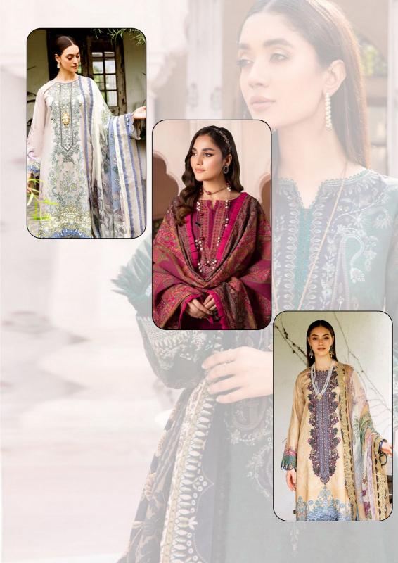 Gull Aahmed Lawn Vol-25 - Karachi Dress Material  - Wholesale Catalog