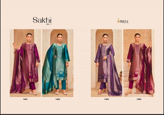 Ibiza Sakhi Vol 7 Catalog ludhiyana design salwar kameez wholesale exporter