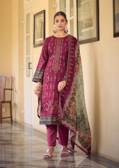 Jihan Bin Saeed Remix Vol 3 Lawn Collection Catalog brands of pakistani suits