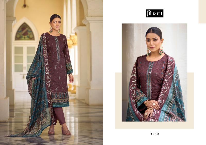 Jihan Bin Saeed Remix Vol 3 Lawn Collection Catalog brands of pakistani suits