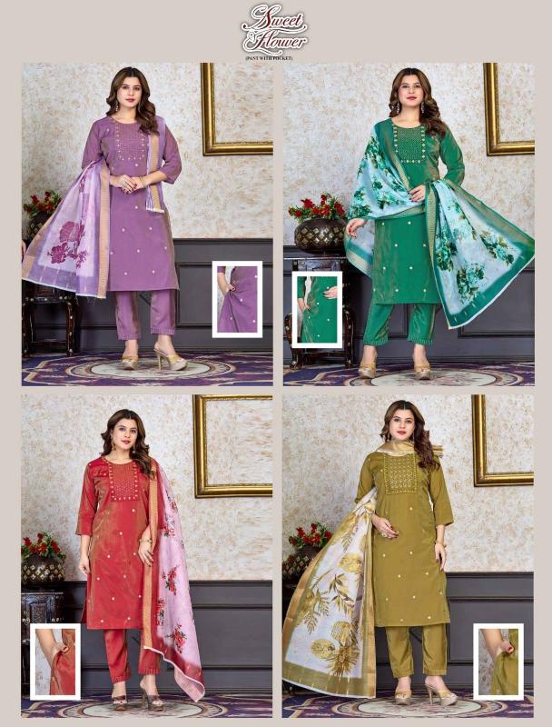 Jlf Sweet Flower Catalog kurti designs catalogue casual wear