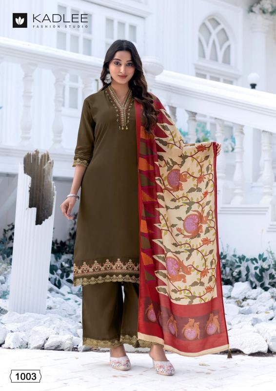 Kadlee Evergreen catalog tapeta silk kurtis wholesale rate surat manufacturer