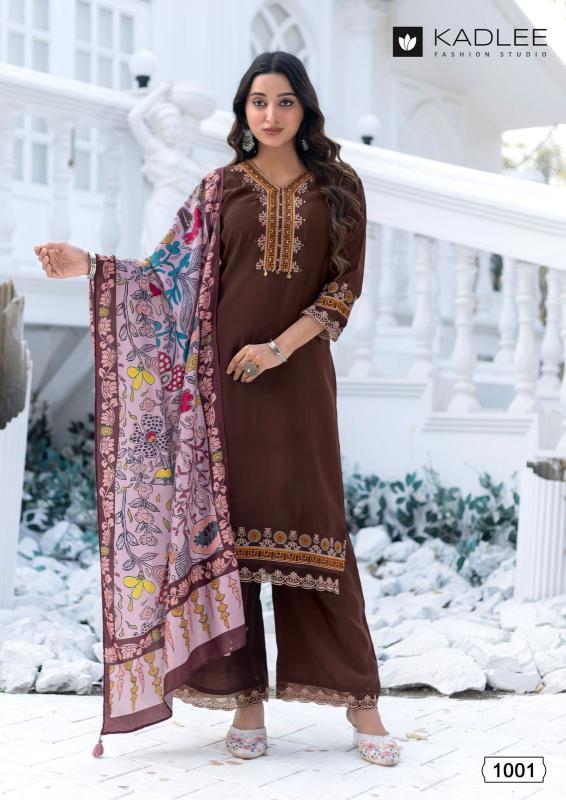 Kadlee Evergreen catalog tapeta silk kurtis wholesale rate surat manufacturer