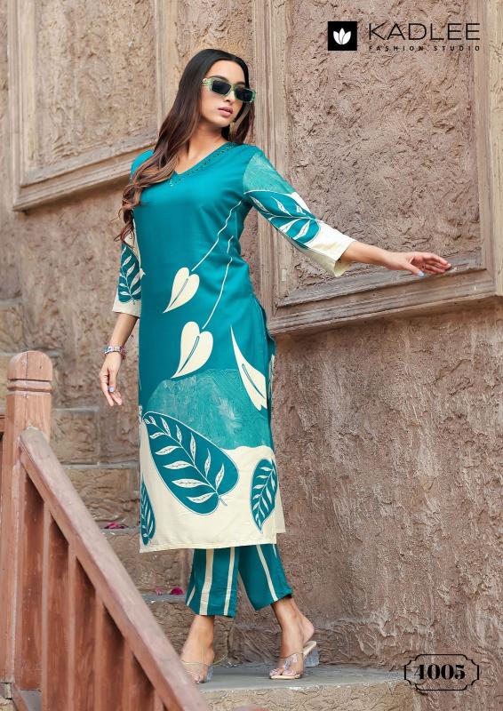 Kadlee Rangoli Catalog Co ord Set wholesaler in surat