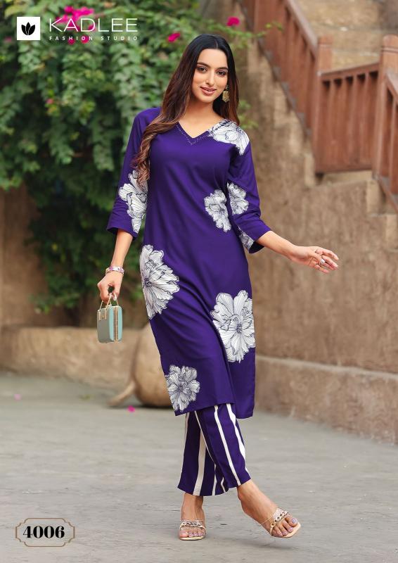 Kadlee Rangoli Catalog Co ord Set wholesaler in surat