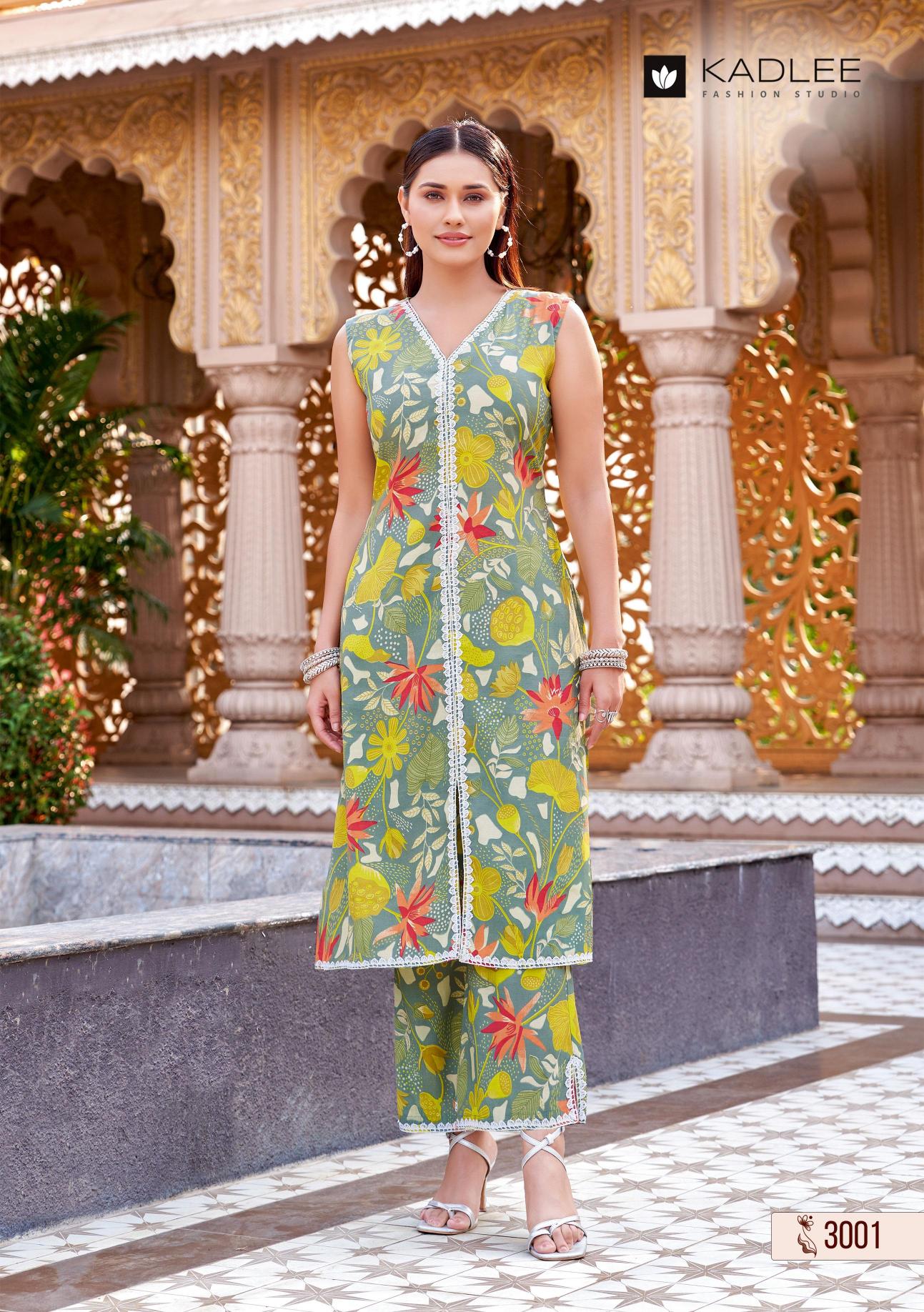 Kadlee Saavi Catalog Sleevless Co ord Set wholesaler in delhi