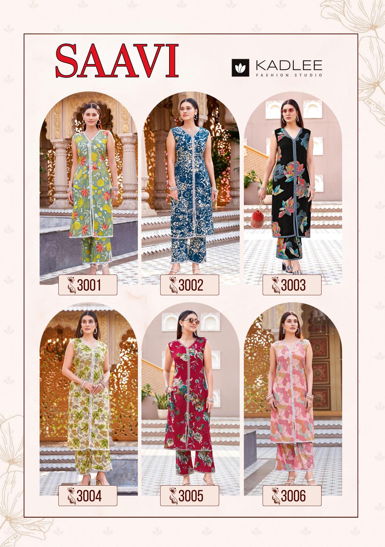Kadlee Saavi Catalog Sleevless Co ord Set wholesaler in delhi