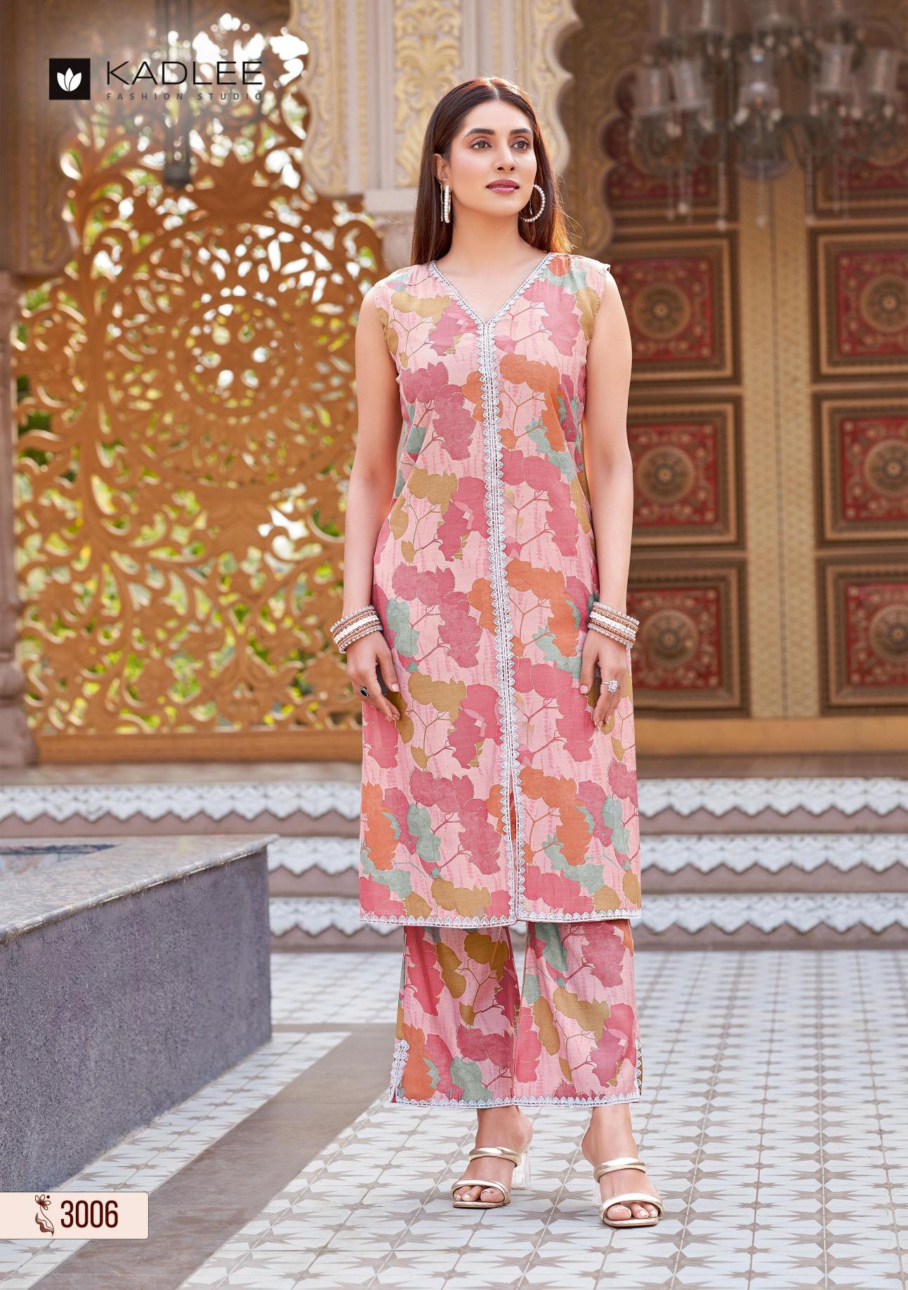 Kadlee Saavi Catalog Sleevless Co ord Set wholesaler in delhi