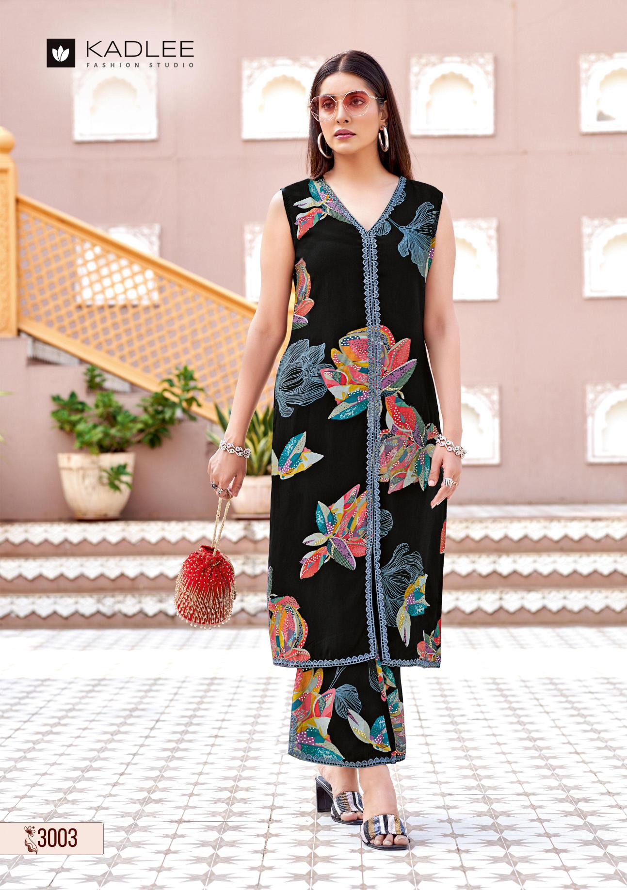 Kadlee Saavi Catalog Sleevless Co ord Set wholesaler in delhi