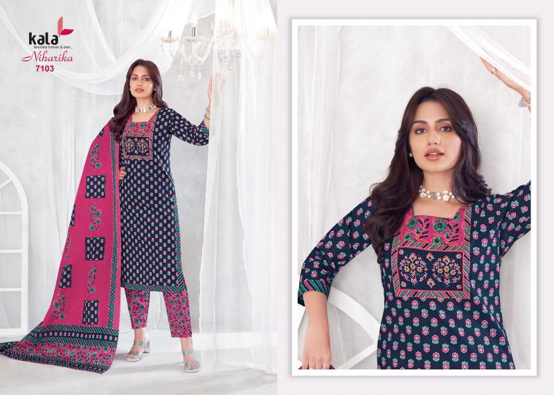 Kala Niharika Vol-04 – Dress Material - Wholesale Catalog
