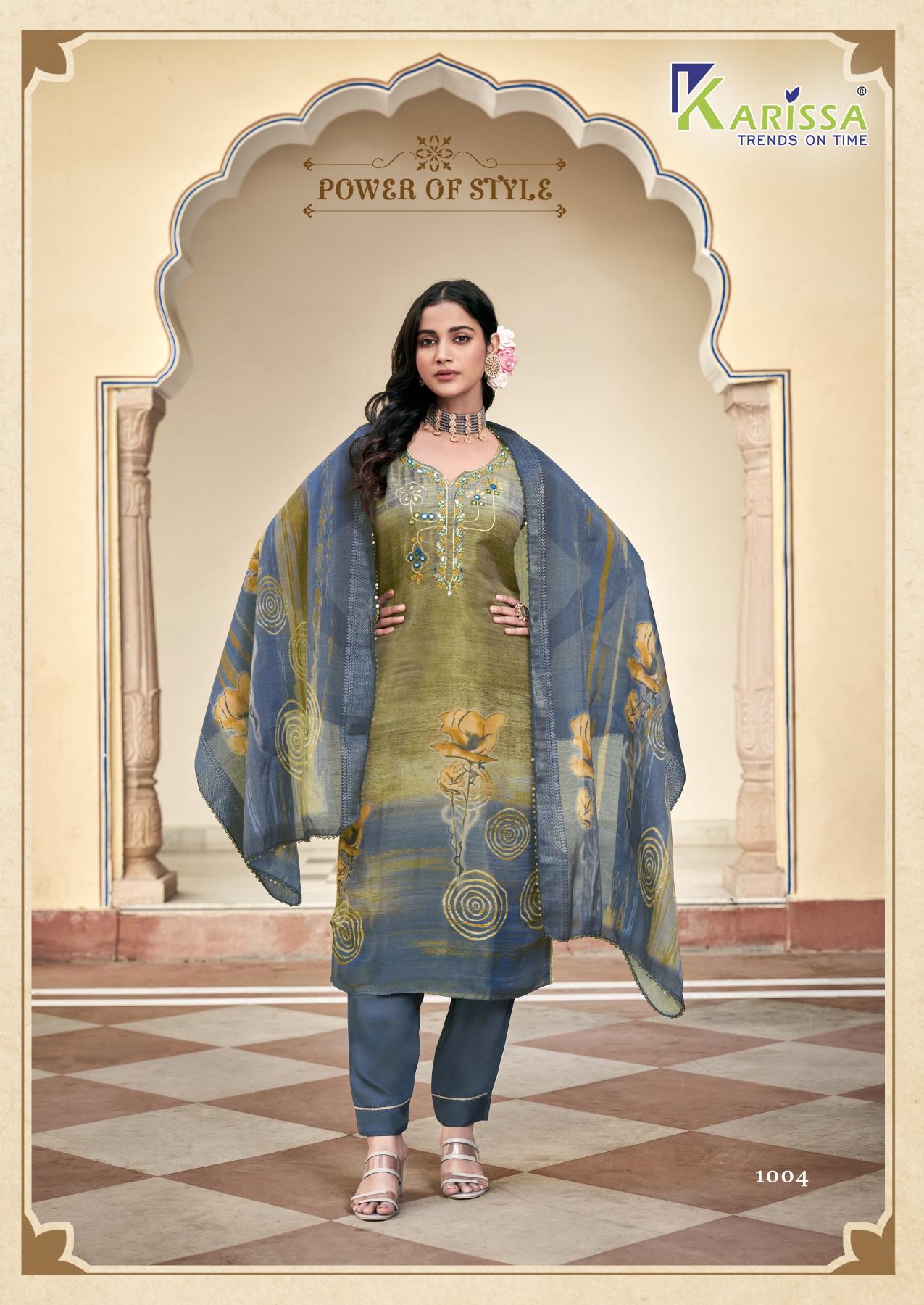 Karissa Nisha Catalog Viscose Digital Printed kurti sets for women under 1500
