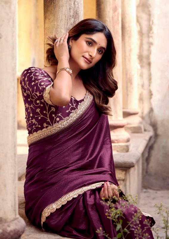 Kashvi Heritage Vol 2 Catalog ghicha silk saree price in india