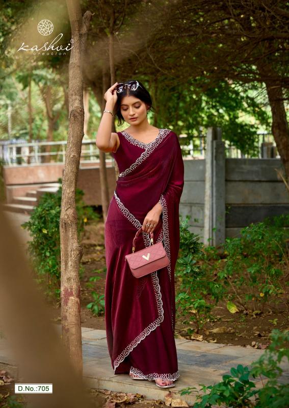 Kashvi Silver Stone Vol 7 Catalog fbb india sarees