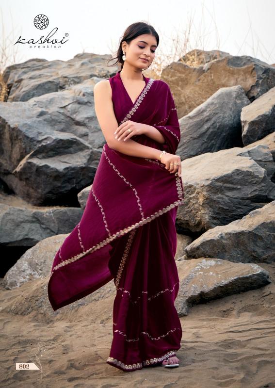 Kashvi Silver Stone Vol 8 Catalog total population in in india wearing sarees