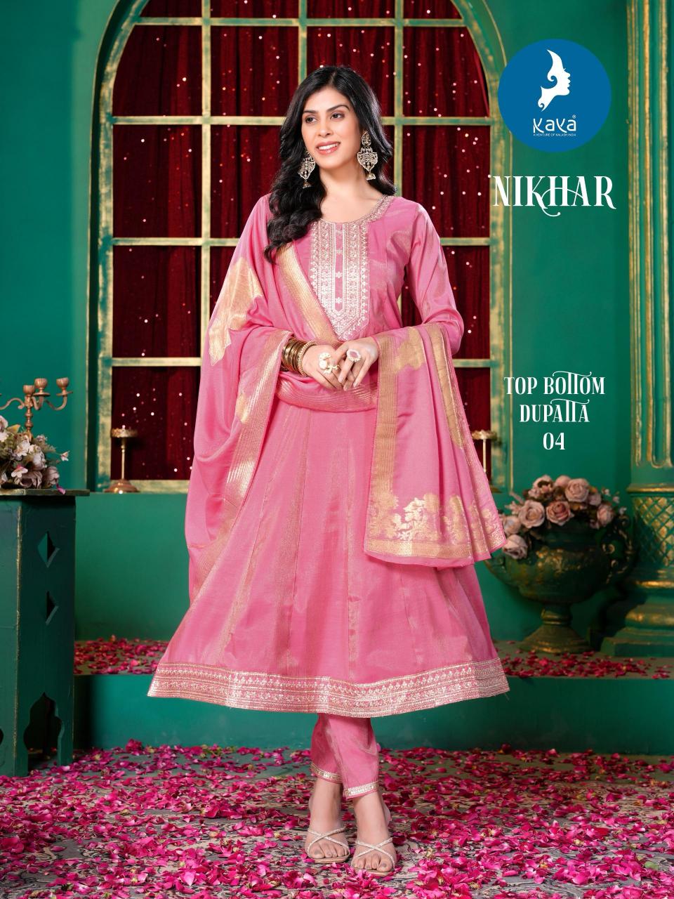 Kaya Nikhar Catalog designer long kurti catalogues