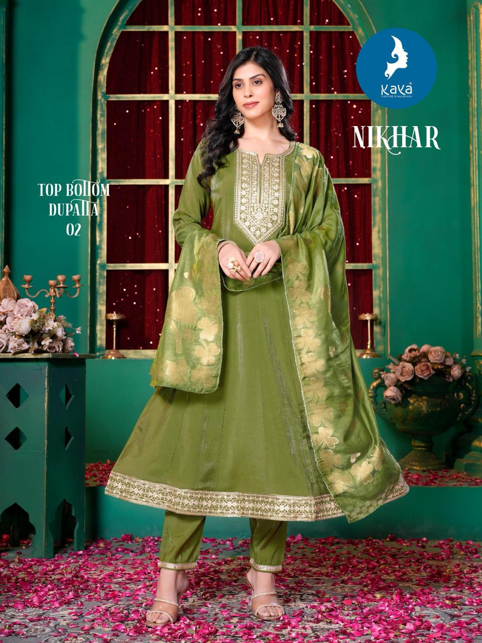 Kaya Nikhar Catalog designer long kurti catalogues