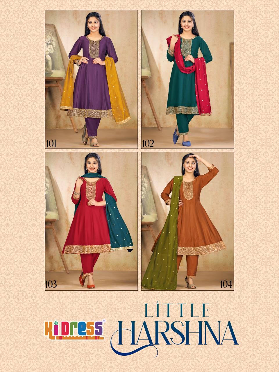 Ki Dress Little Harshna Catalog rung kurti catalogue