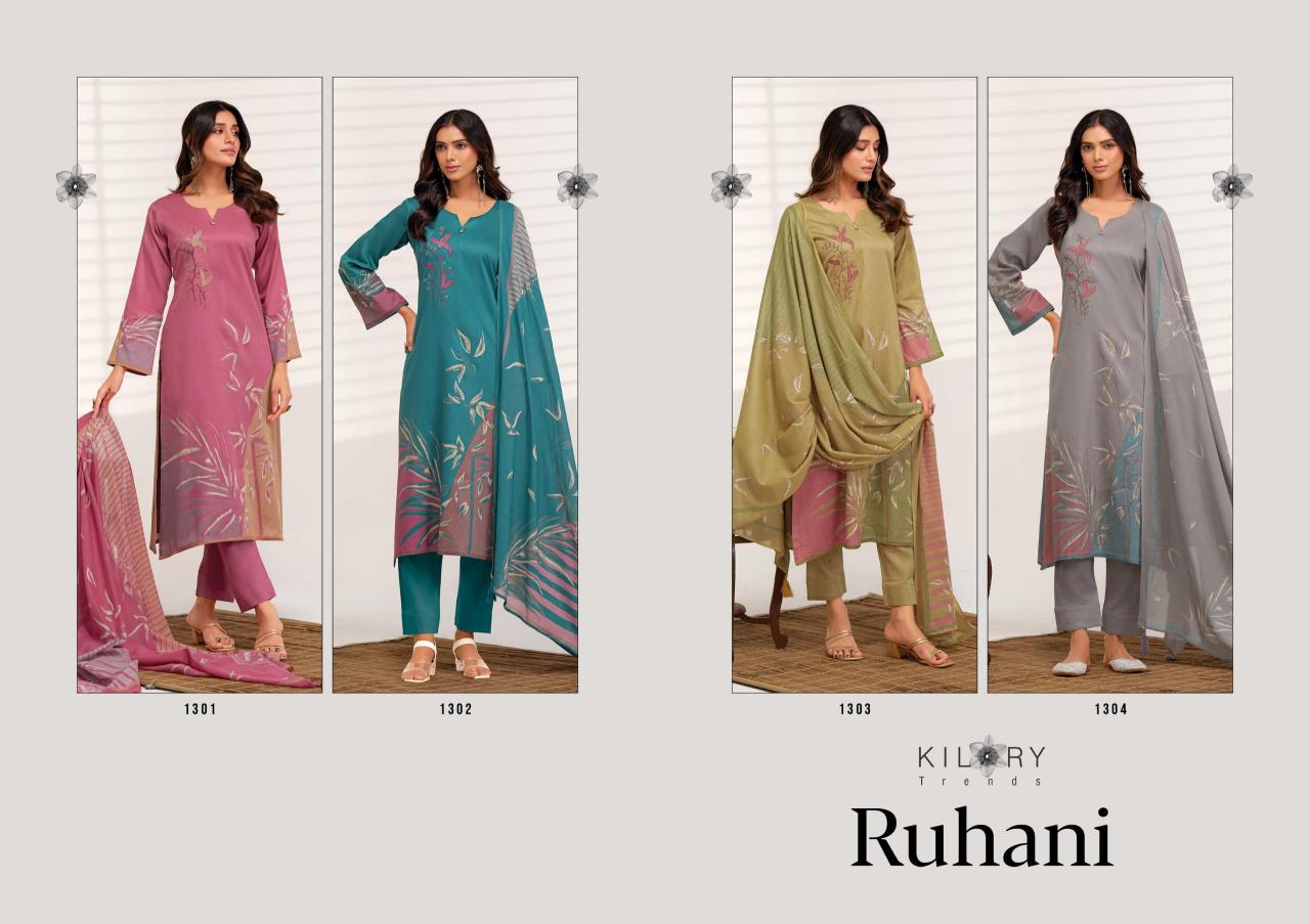 Kilory Ruhani Catalog pakistani suit pictures