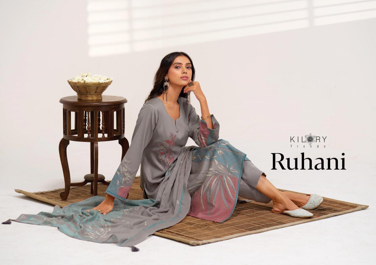 Kilory Ruhani Catalog pakistani suit pictures