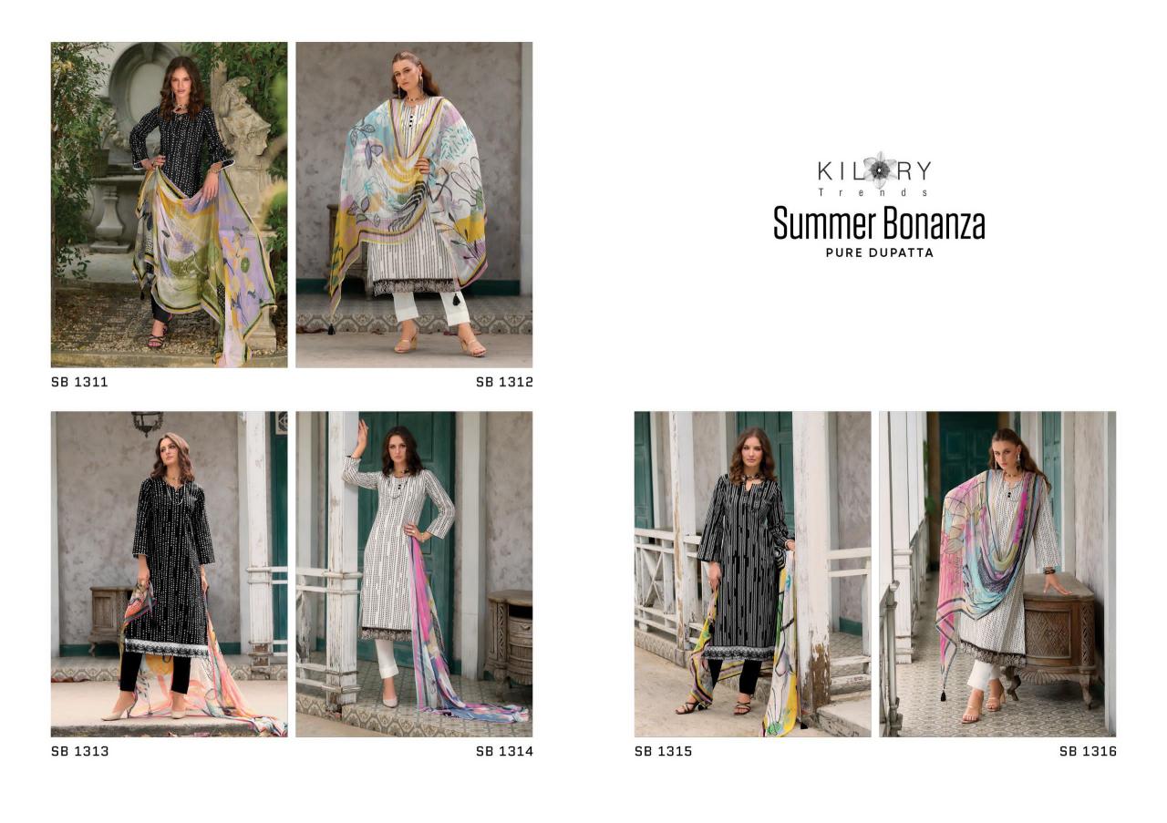 Kilory Summer Bonanza Catalog wholesale salwar suits