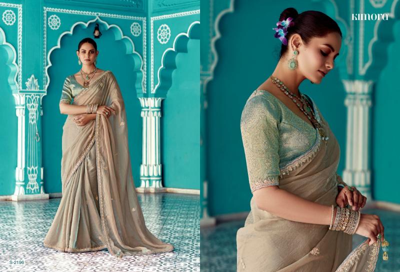 Kimora Amber Catalog Embroidered indian muslim brides saree suppliers in india