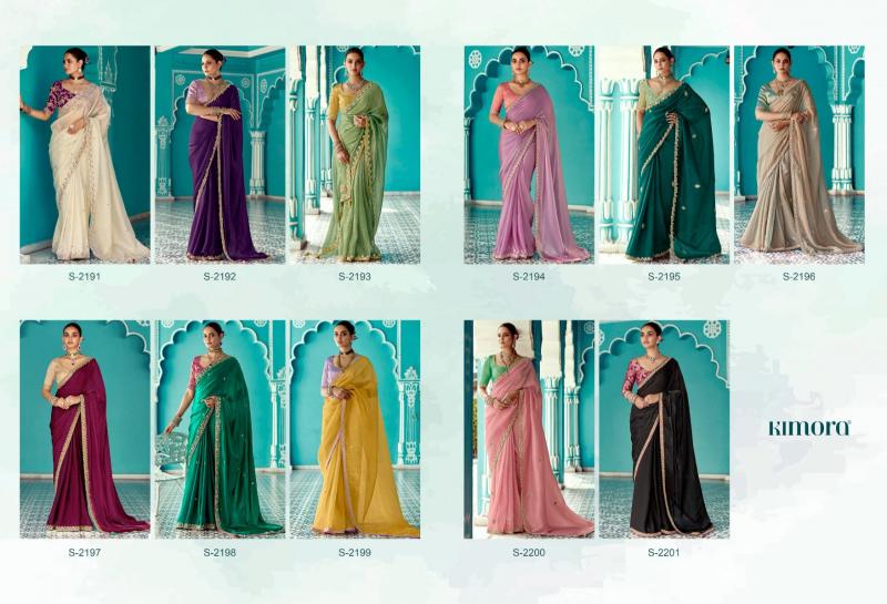 Kimora Amber Catalog Embroidered indian muslim brides saree suppliers in india